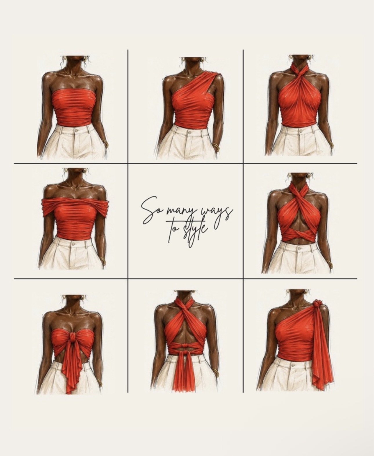 August Tie Top - Image 3